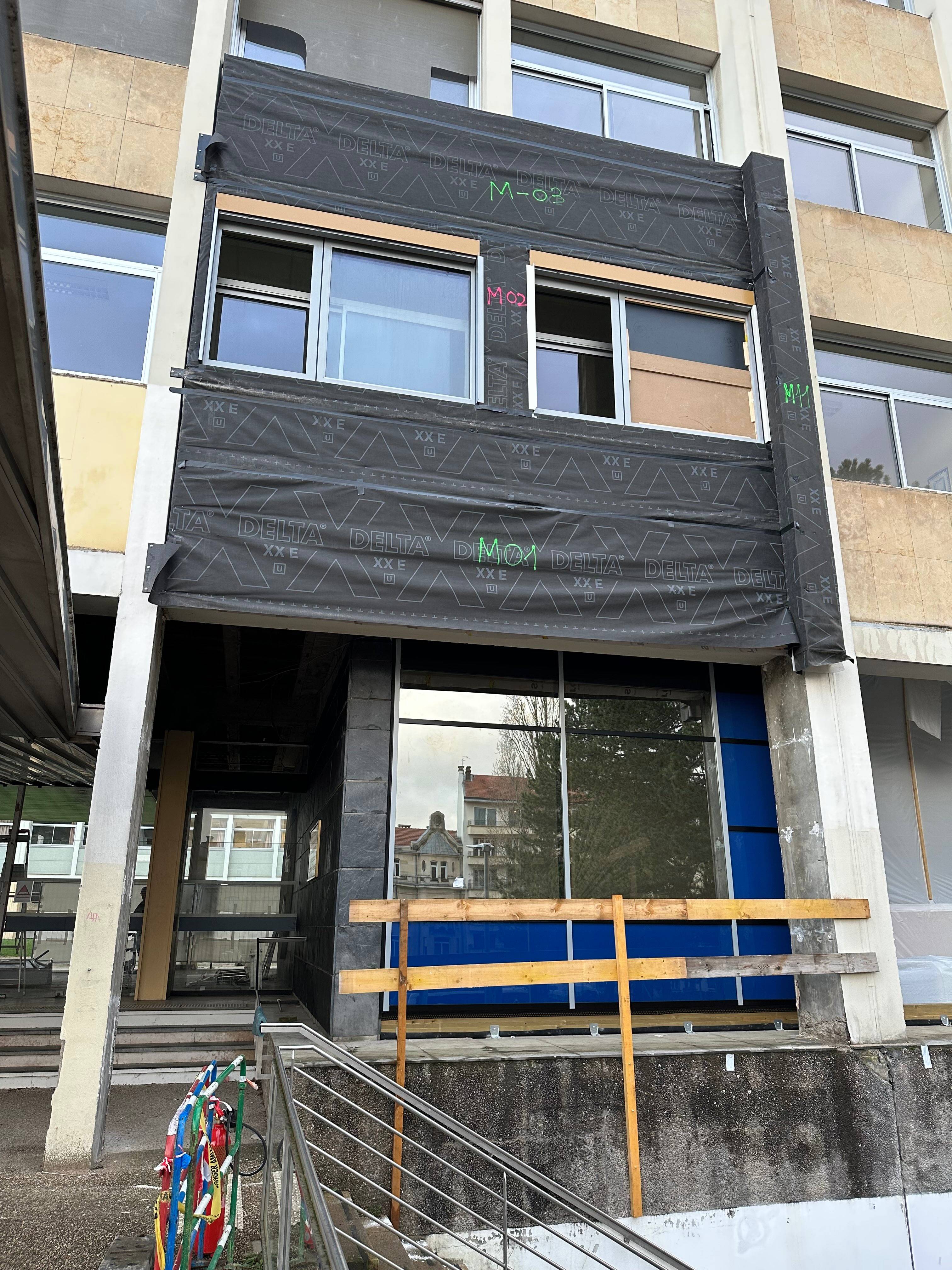 Rénovation passive des bâtiments A et B au campus LSH à Nancy