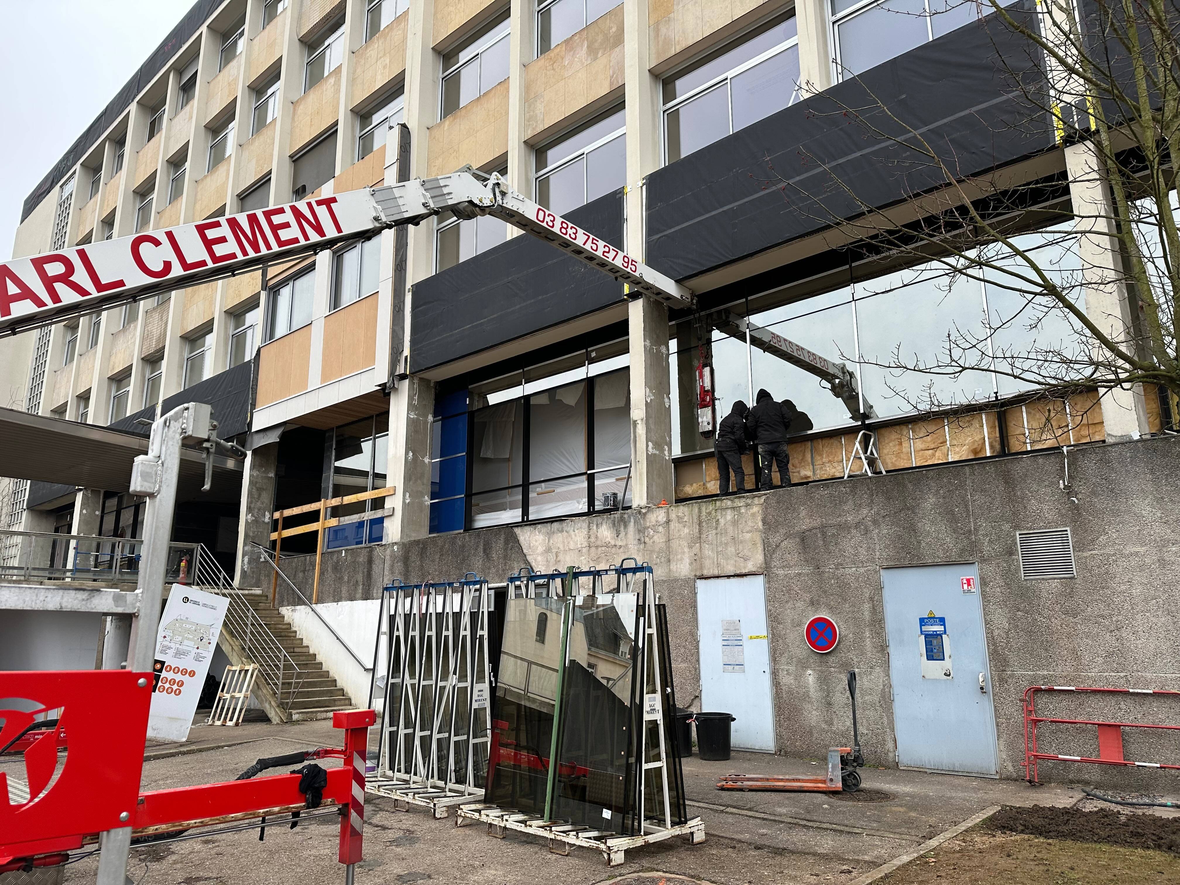 Rénovation passive des bâtiments A et B au campus LSH à Nancy